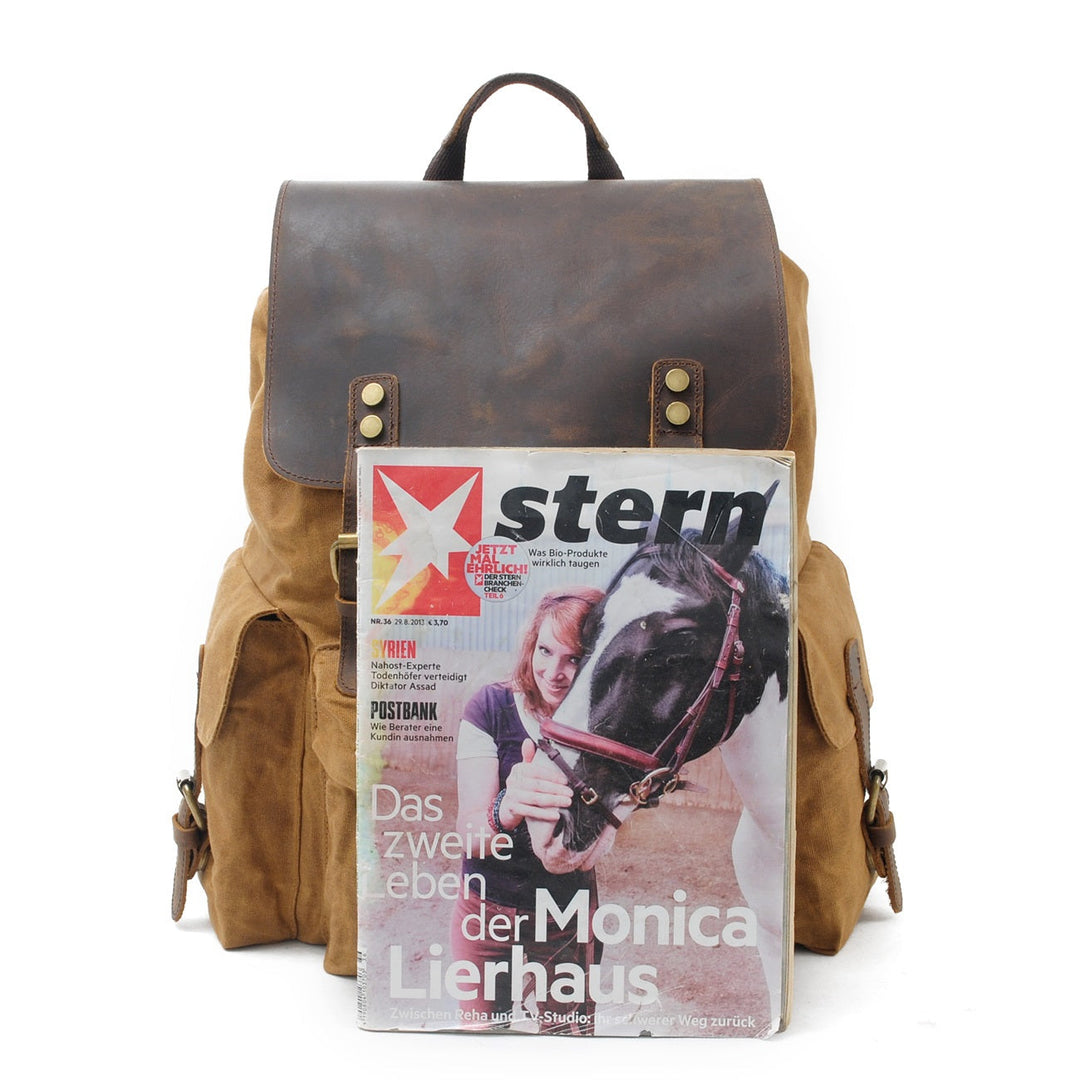 Copenhagen | Vaxad Canvas Backpack