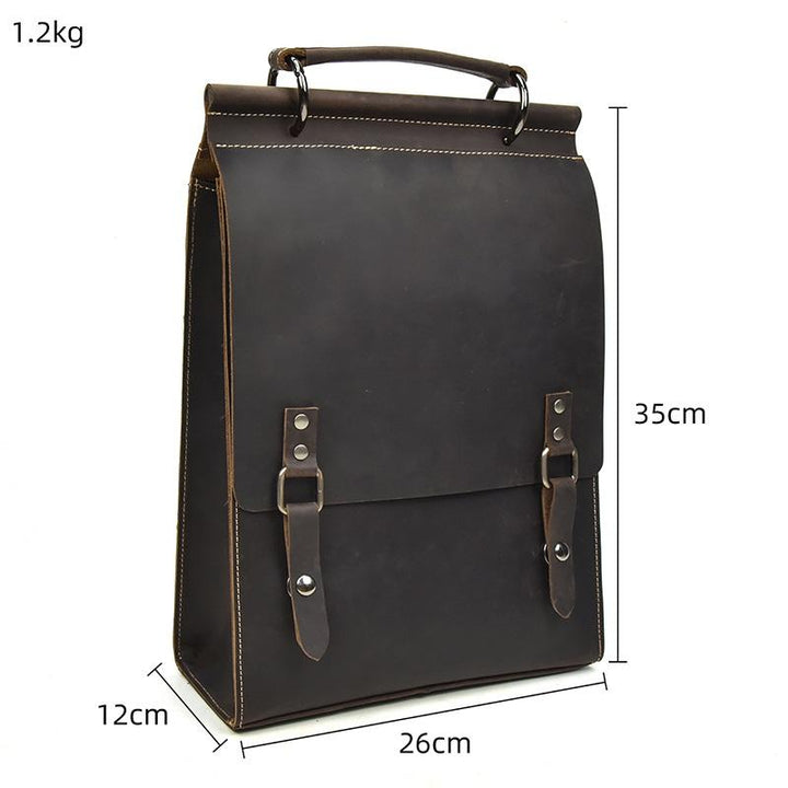 Olden | Leather Backpack Handbag